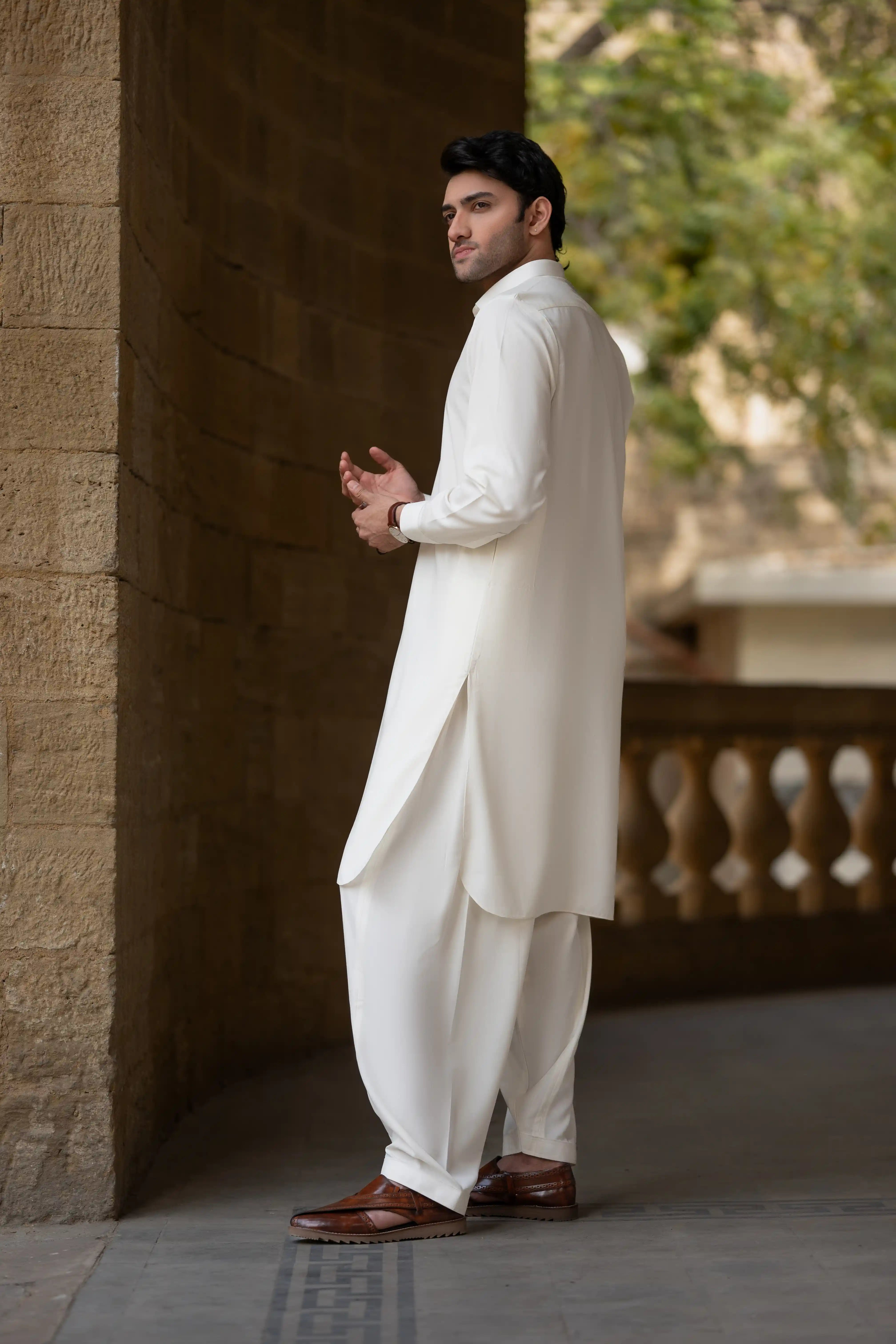 Heritage White - Miras Clothing